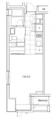 プライムアーバン南池袋の間取り図