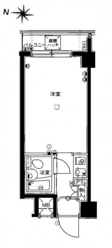 大塚ダイカンプラザの間取り図