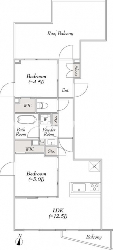 ルミーク本町イースト の間取り図