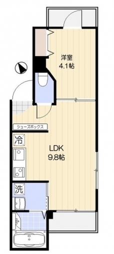 クレ・ドゥ・レスポワールの間取り図