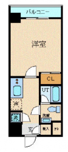 スカイコート池袋西壱番館の間取り図