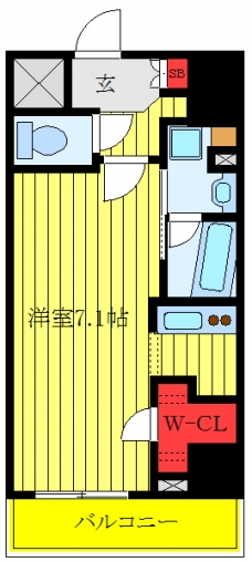 グランドコンシェルジュ西巣鴨アジールコートの間取り図