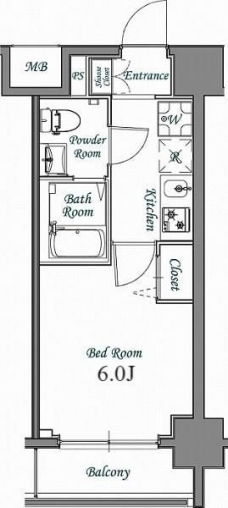 Ｎ－ｓｔａｇｅ武蔵浦和の間取り図