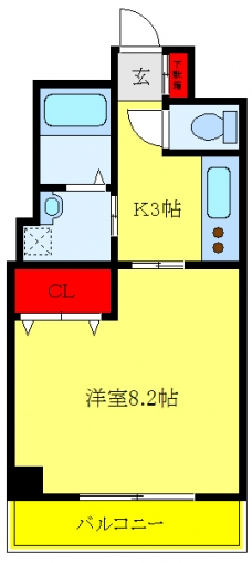 Ａｒｕｍｅ本蓮沼の間取り図
