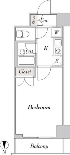 BluRock秋葉原の間取り図