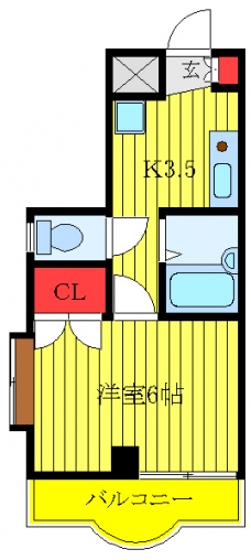 野本ビルの間取り図