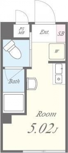 リージェンシー上板橋の間取り図