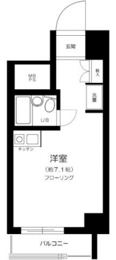 ライオンズマンション板橋第弐の間取り図