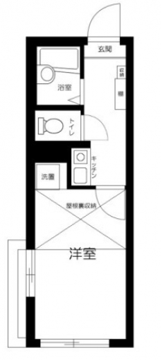 （仮称）足立区扇１丁目新アパート（北西棟）の間取り図