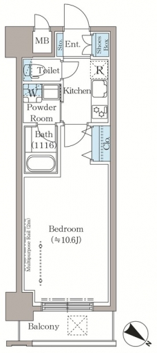 ステラテラスの間取り図