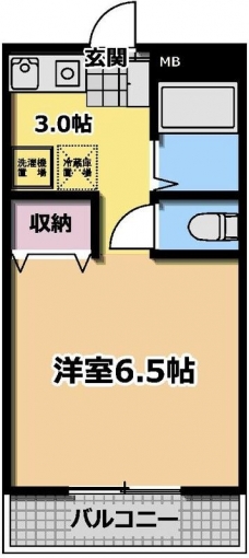 グラン　モアの間取り図