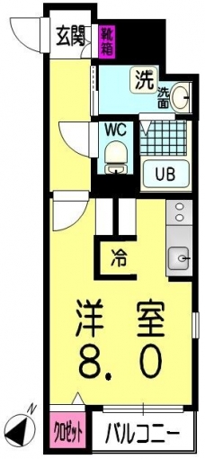 SunAceの間取り図