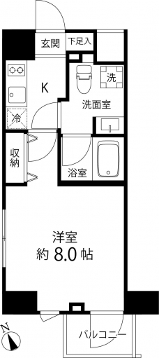ＤｅＬＣＣＳ　ＩＫＥＢＵＫＵＲＯの間取り図