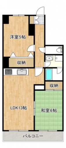 フローレンスパークの間取り図