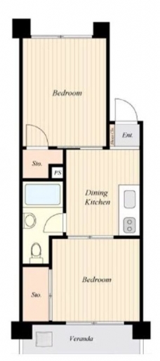 第5高島平myコーポの間取り図