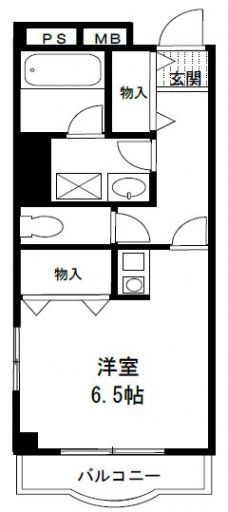 ヒルズエコーの間取り図