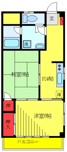 陶石ハウスの間取り図