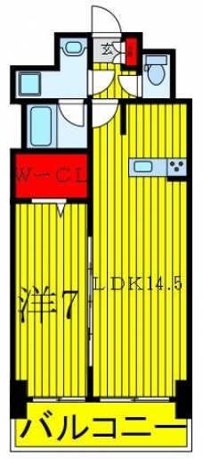 ブリリアント トゥデイの間取り図