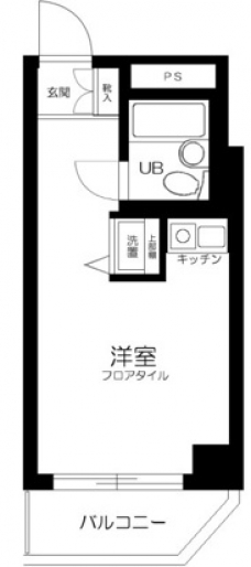 フレックス巣鴨の間取り図