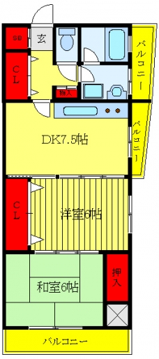 Ａ.Ｙビルの間取り図
