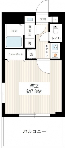 ＭＡＸＩＶ池袋の間取り図