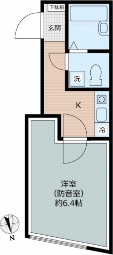 リトルズトーン城北公園の間取り図