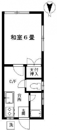 パインニードルの間取り図