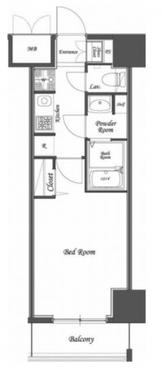 Ｎステージ本蓮沼の間取り図