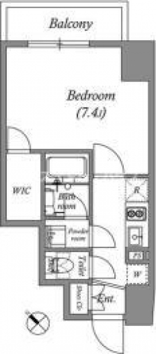 ＧＲＡＮＰＡＳＥＯ巣鴨Ⅱの間取り図