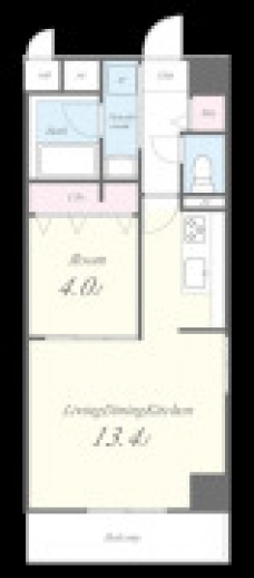 仮称）川口元郷一丁目プロジェクトの間取り図