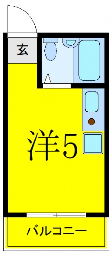 サンヒルズの間取り図