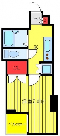 VIDA#033の間取り図