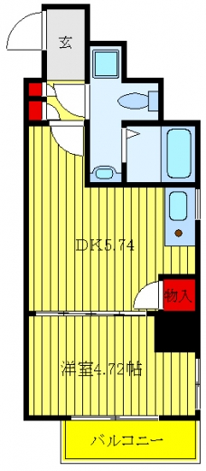 ビバリーホームズ板橋本町の間取り図