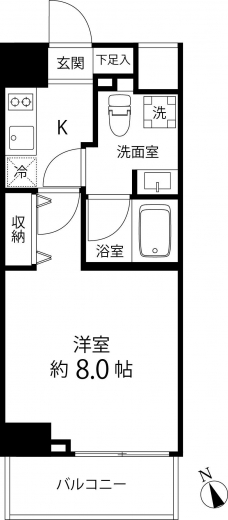 DeLCCS IKEBUKUROの間取り図
