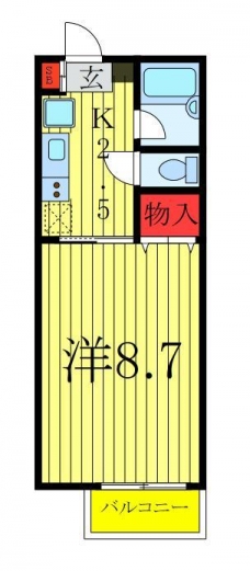 センチュリーステージの間取り図