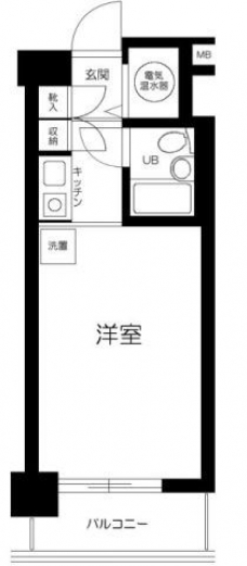 ライオンズプラザ池袋の間取り図