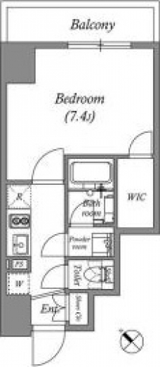 ＧＲＡＮ ＰＡＳＥＯ 巣鴨Ⅱの間取り図