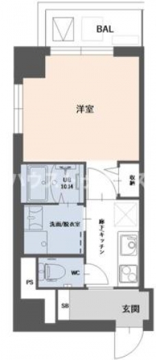 ＳＩＤＥＰＬＡＣＥ　ＪＵＪＯの間取り図