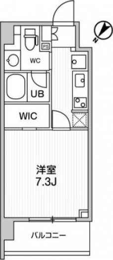 ディームス大塚の間取り図