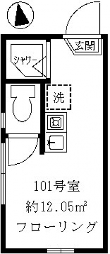 ハウスポート北池袋の間取り図