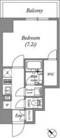 ＧＲＡＮＰＡＳＥＯ巣鴨Ⅱの間取り図