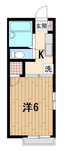 ソーラーハイツの間取り図