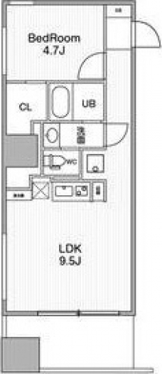 アーバンフラッツ池袋プレミアムの間取り図