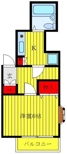 ウエハラビルの間取り図