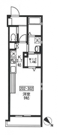 MIT　ミットの間取り図
