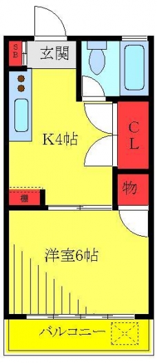 アメニティ千川の間取り図