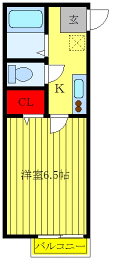 カーサホズミの間取り図