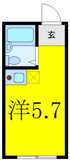 ビーコート高島平の間取り図