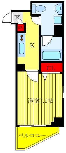 DIPS 東十条の間取り図