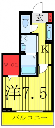 エンペラーAの間取り図